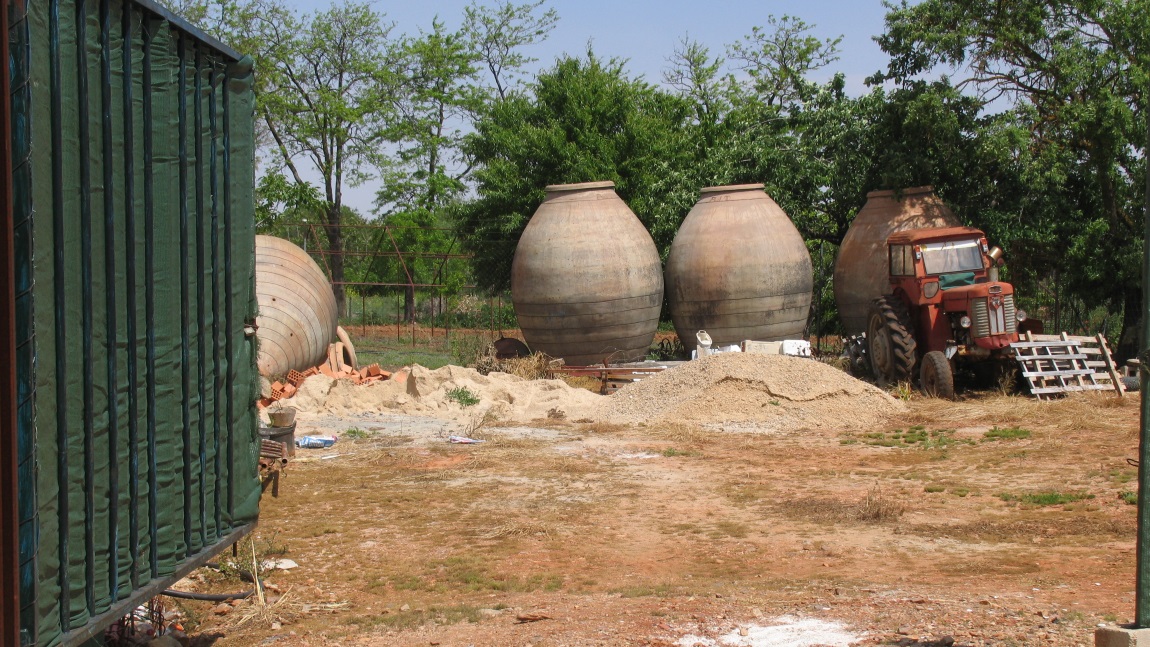 Olive oil jars