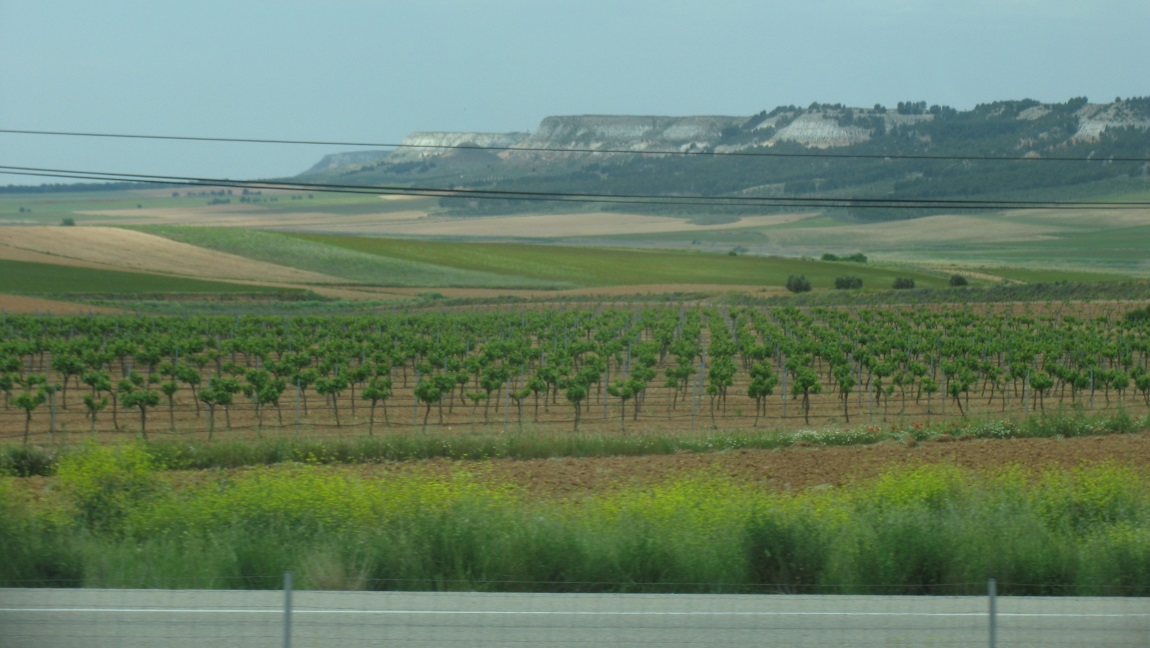 On the road from Seville to Madrid