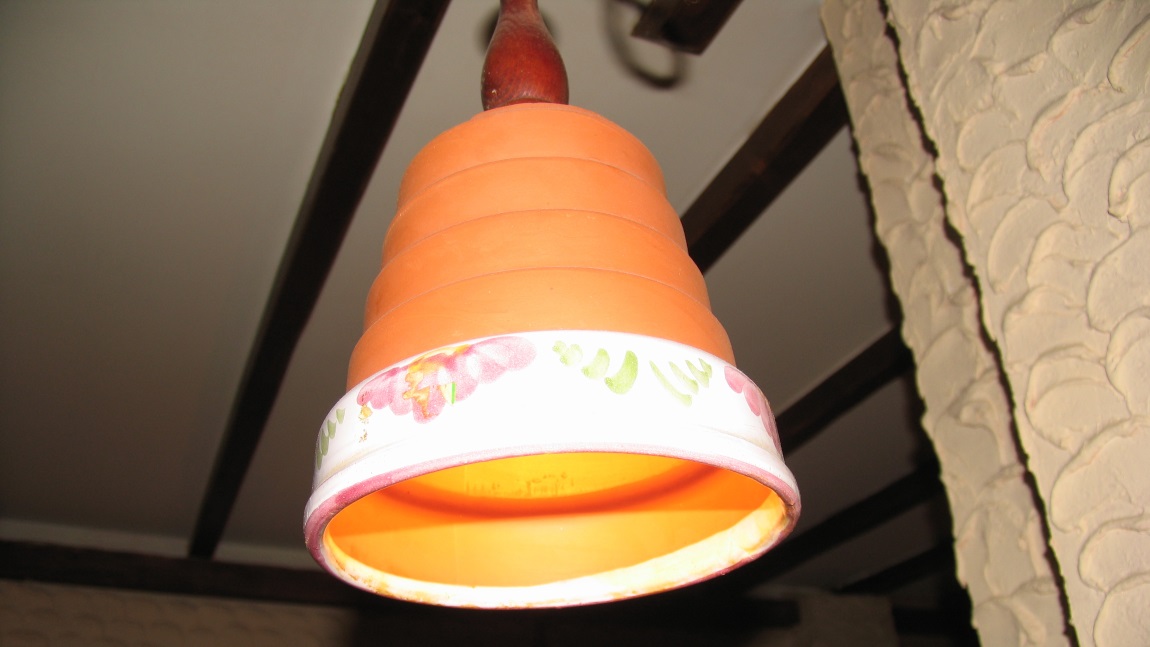 Flower pot light