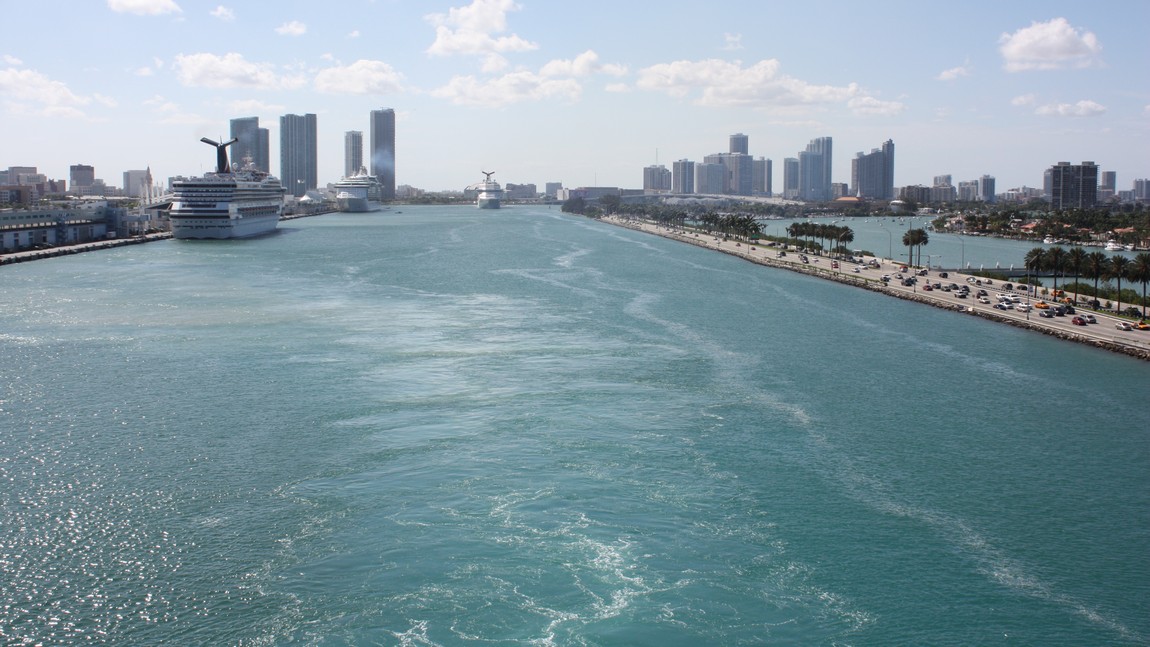 Looking west down Main Channel