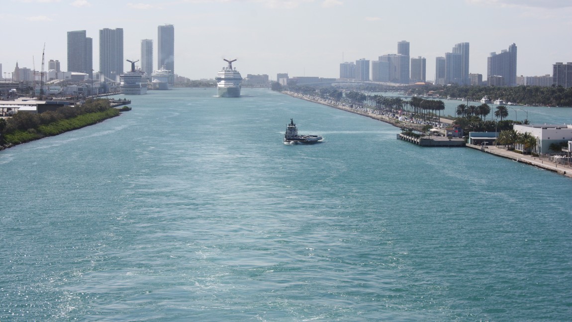 Looking west down Main Channel