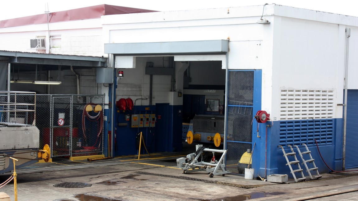 Mule in the service shop