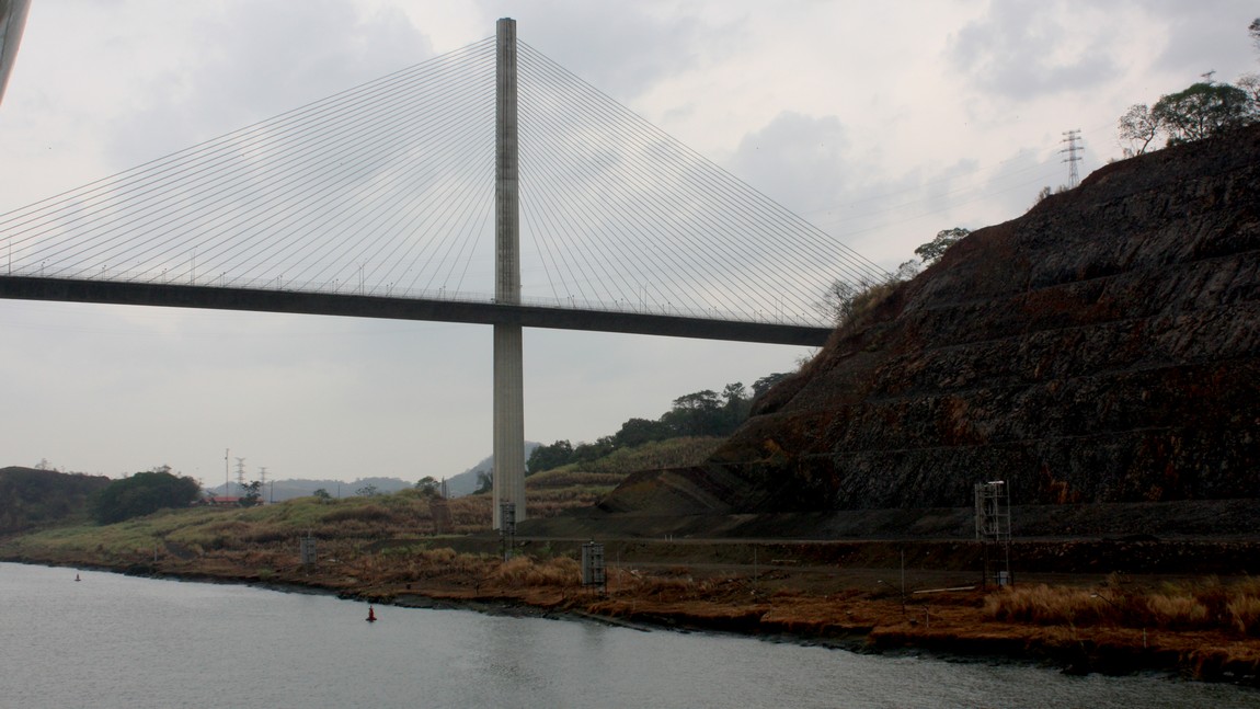 Approaching the Centennial Bridge