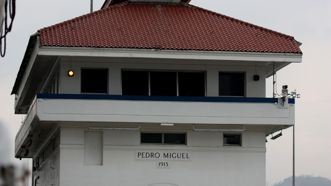 Pedro Miguel Lock control tower