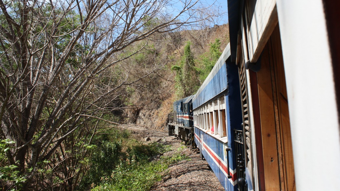 View of the old train