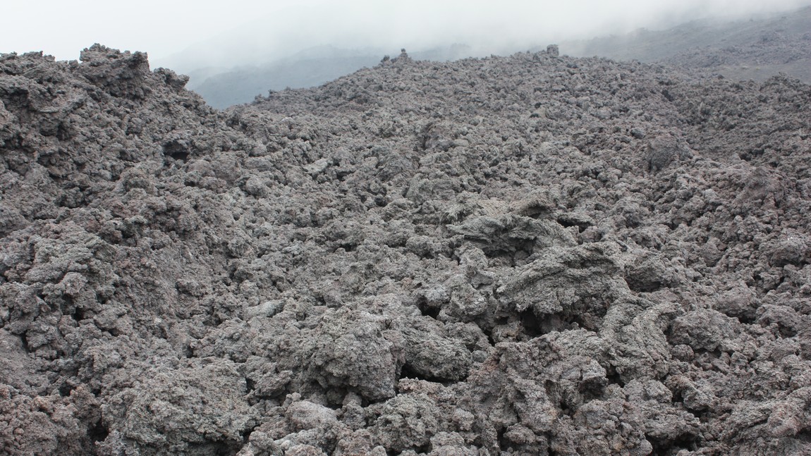 Sharp fresh lava