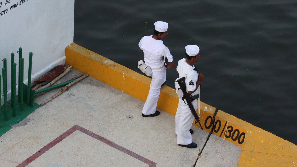 Security at the dock