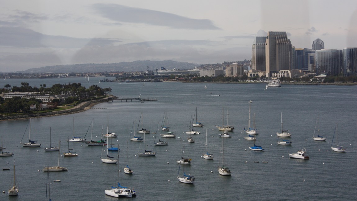 Crossing the Coronado Bridge