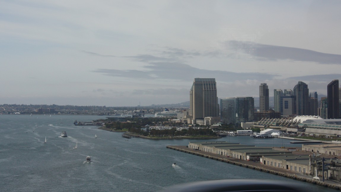 Crossing the Coronado Bridge