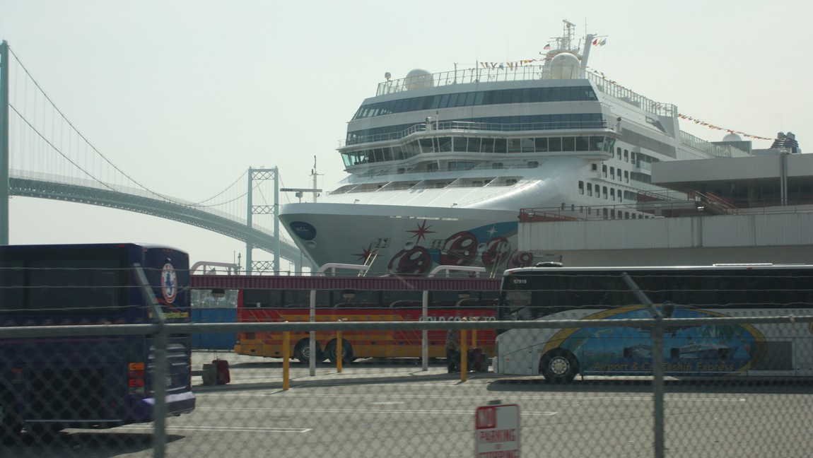 Last look at the Norwegian Pearl
