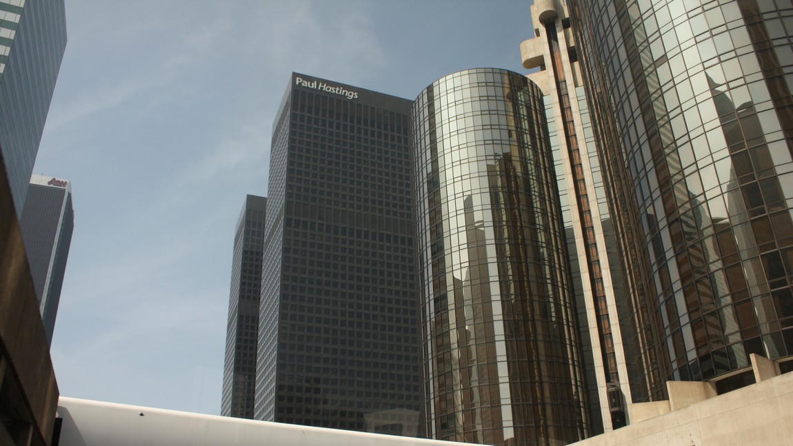 Office towers in downtown