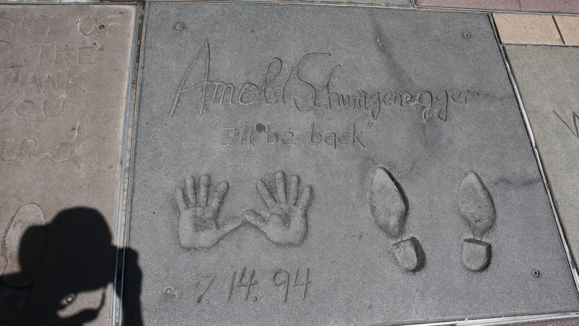 Outside Grauman's Chinese Theater