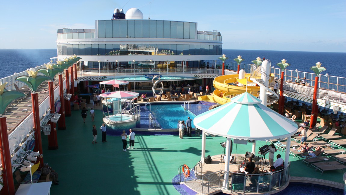 Pool deck