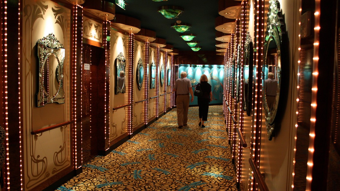 Heading into the Stardust Theater