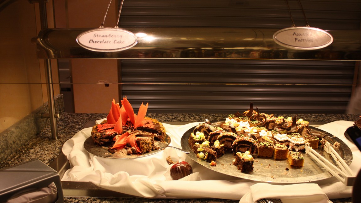 Chocolate night at the Garden Cafe