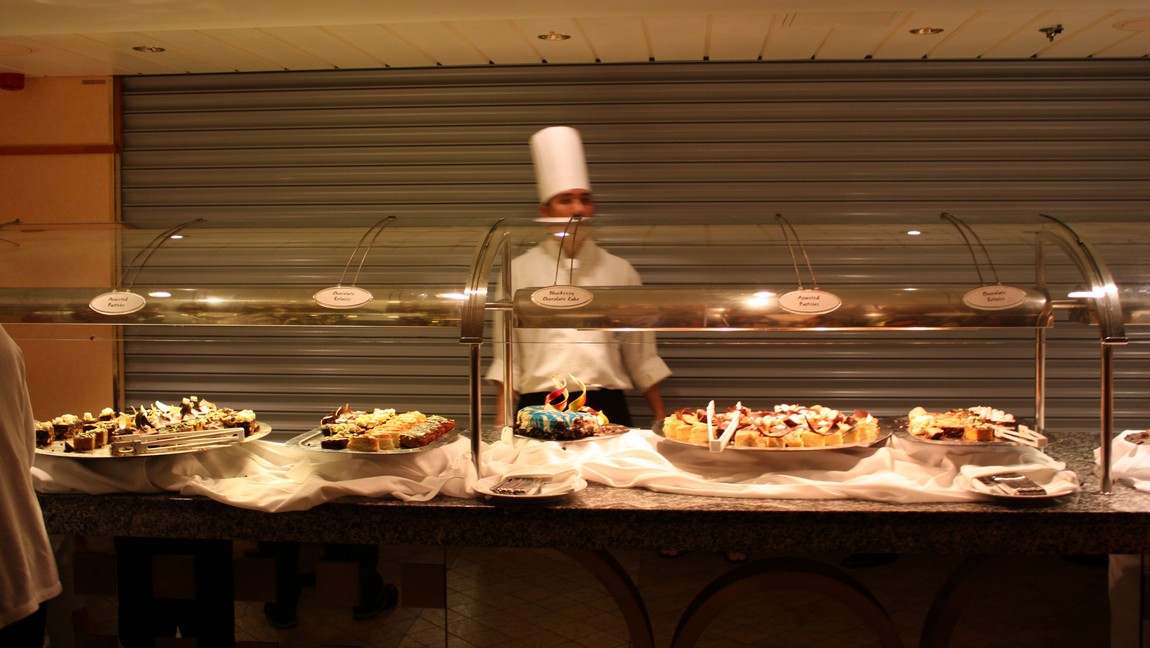 Chocolate night at the Garden Cafe