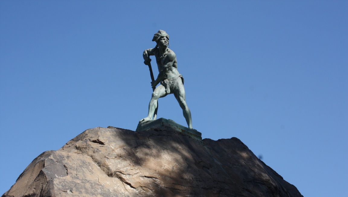 Statue on Santa Lucia Hill