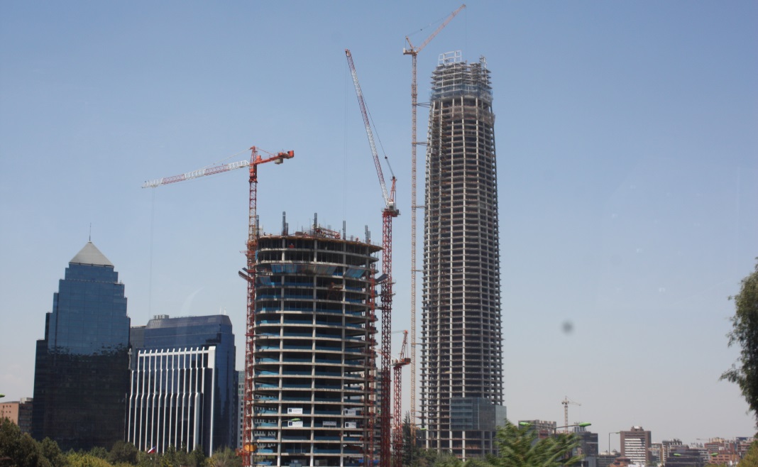 Construction projects in Santiago