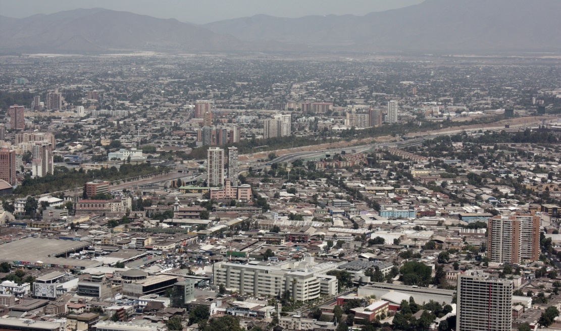 Looking West from the top of Metropolitan Park
