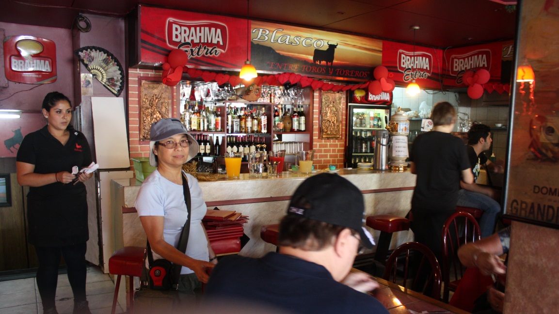 Inside Blasco Restaurant