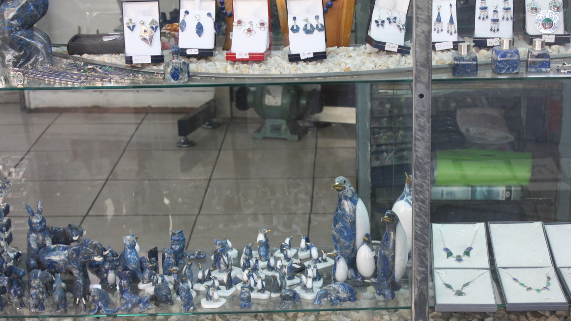Lapis Lazuli carvings
