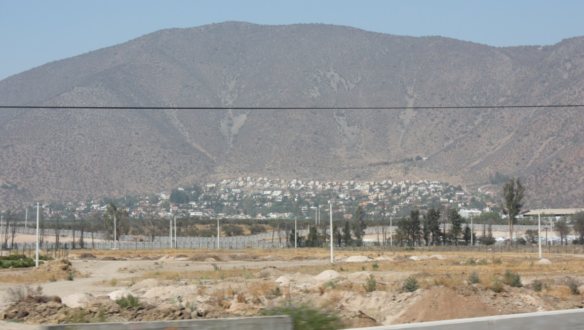 Pudahuel, just a few miles West of Santiago