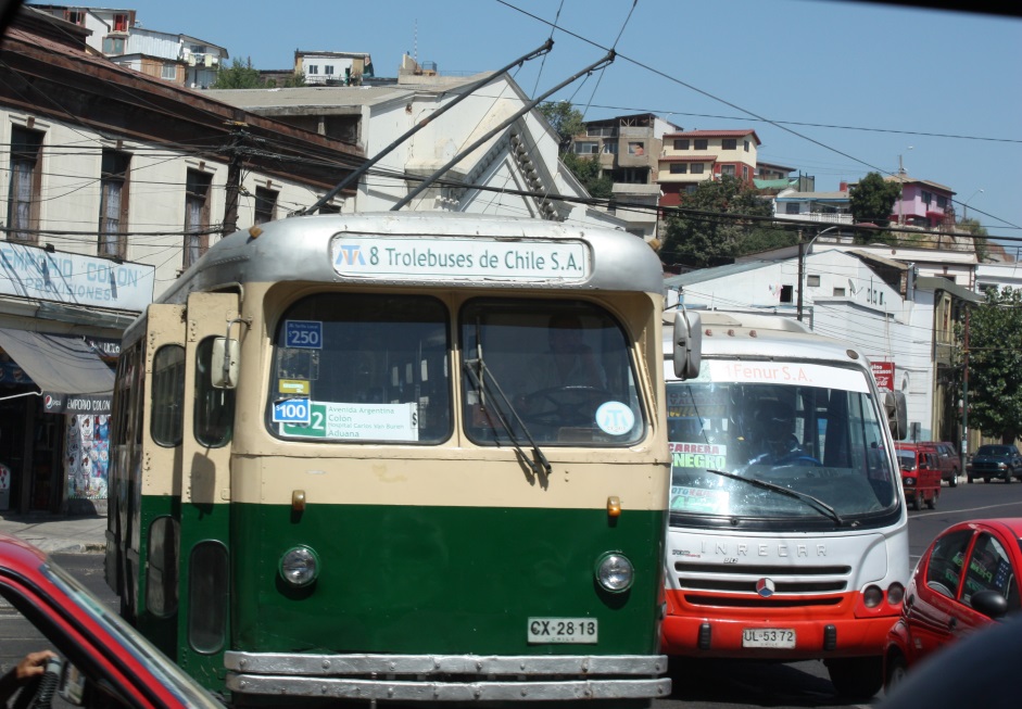 Arrival in Valparaiso