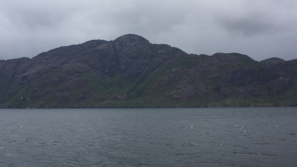 Entering the Magallanes region of Southern Chile from the North