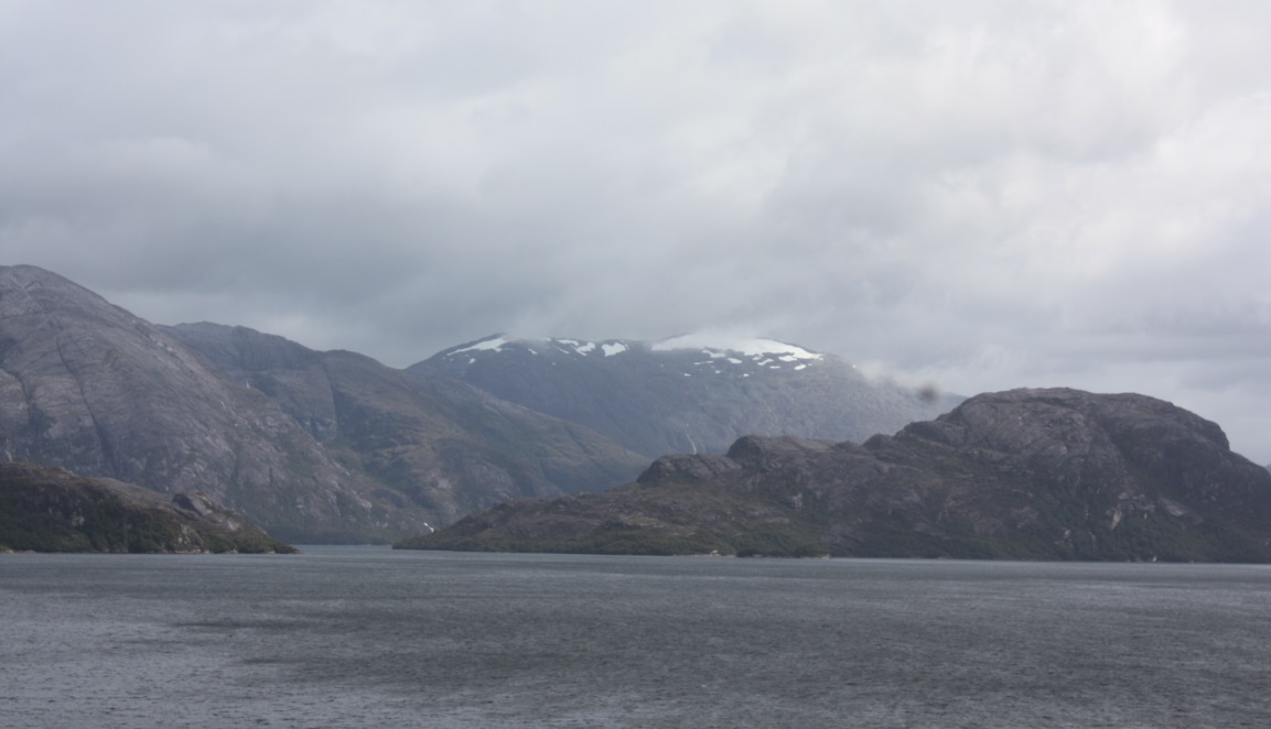 Entering the Magallanes region of Southern Chile from the North