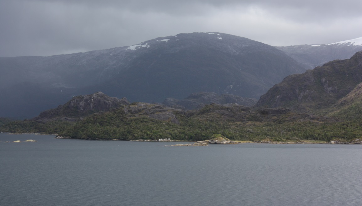Entering the Magallanes region of Southern Chile from the North