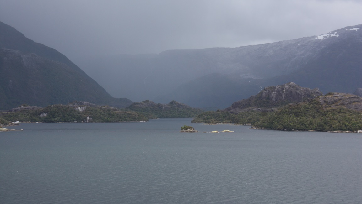 Entering the Magallanes region of Southern Chile from the North