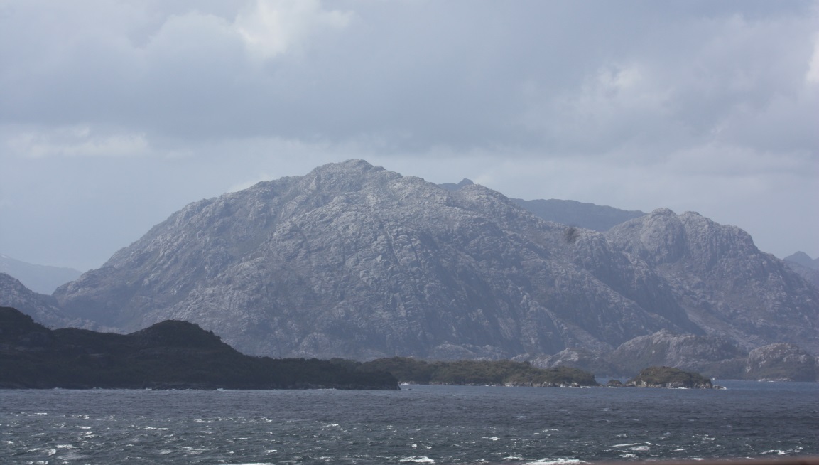 Southern coast of Isla Jorge Montt