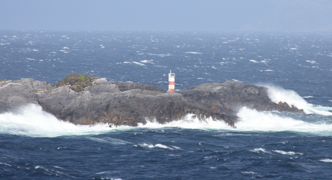 Southern coast of Isla Jorge Montt
