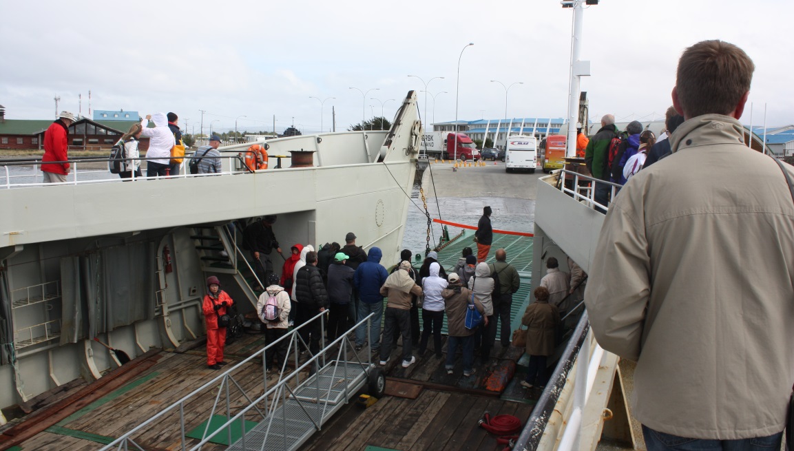 Returning to Punta Arenas