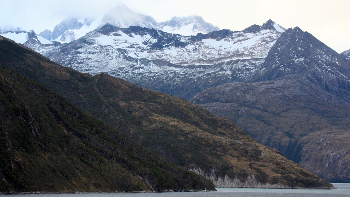 Between Alemania and Francia Glaciers