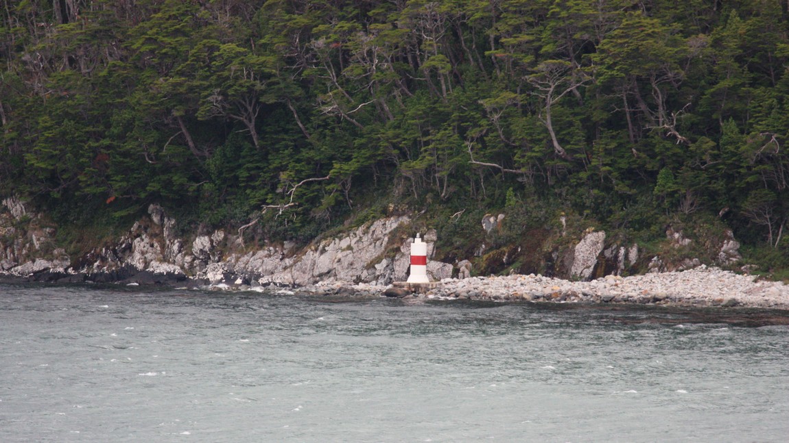 Lighthouse near the Francia Glacier
