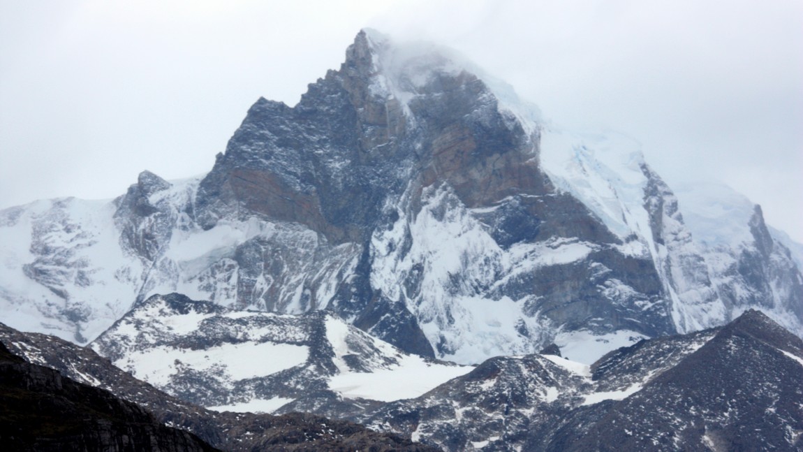 Mountain near the Francia Glacier
