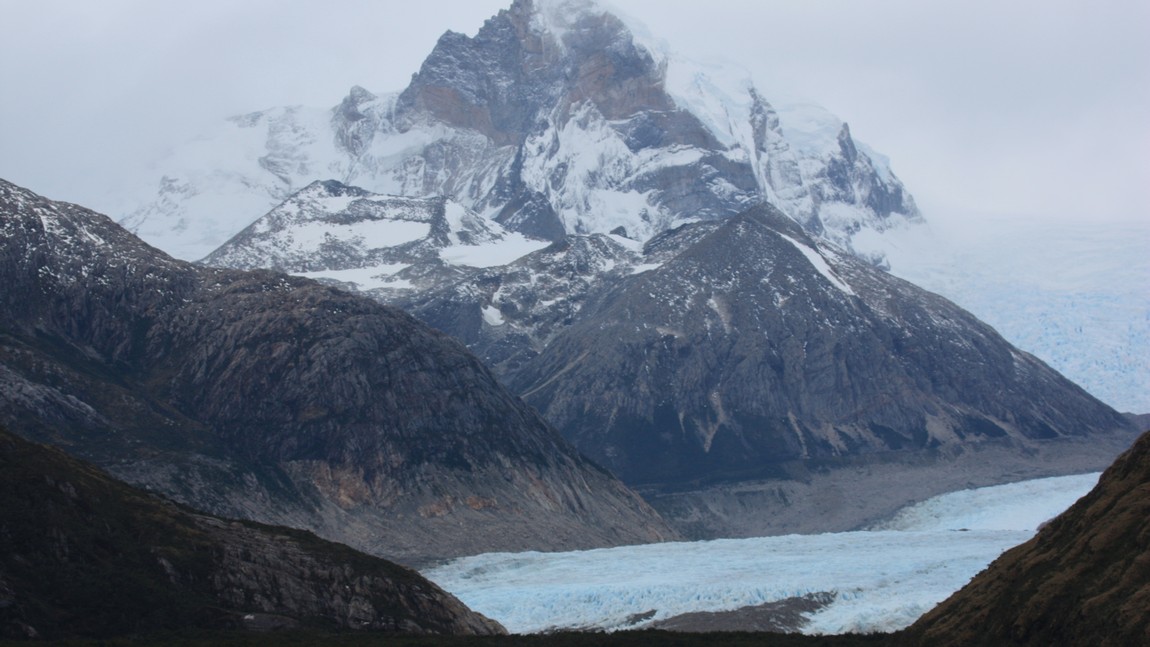 Mountain near the Francia Glacier