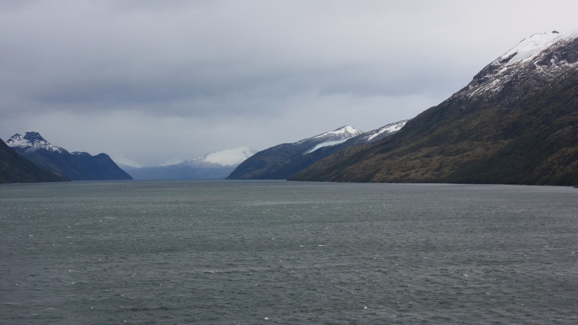 Looking west in the Beagle Channel