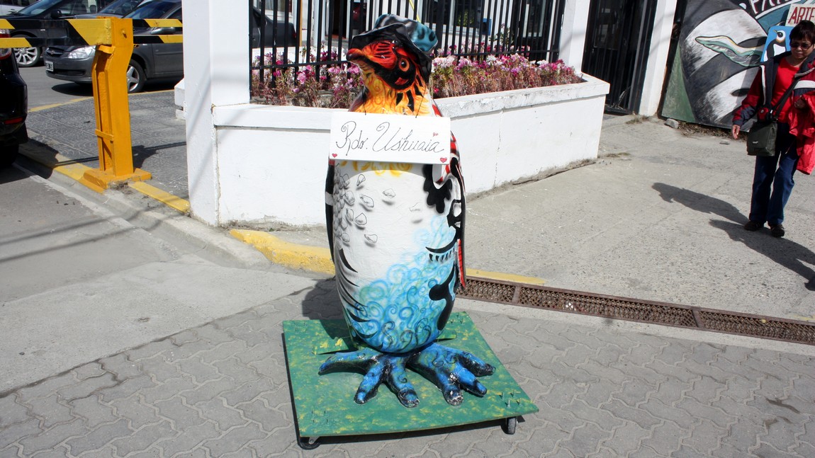 Walking near the cruise ship terminal