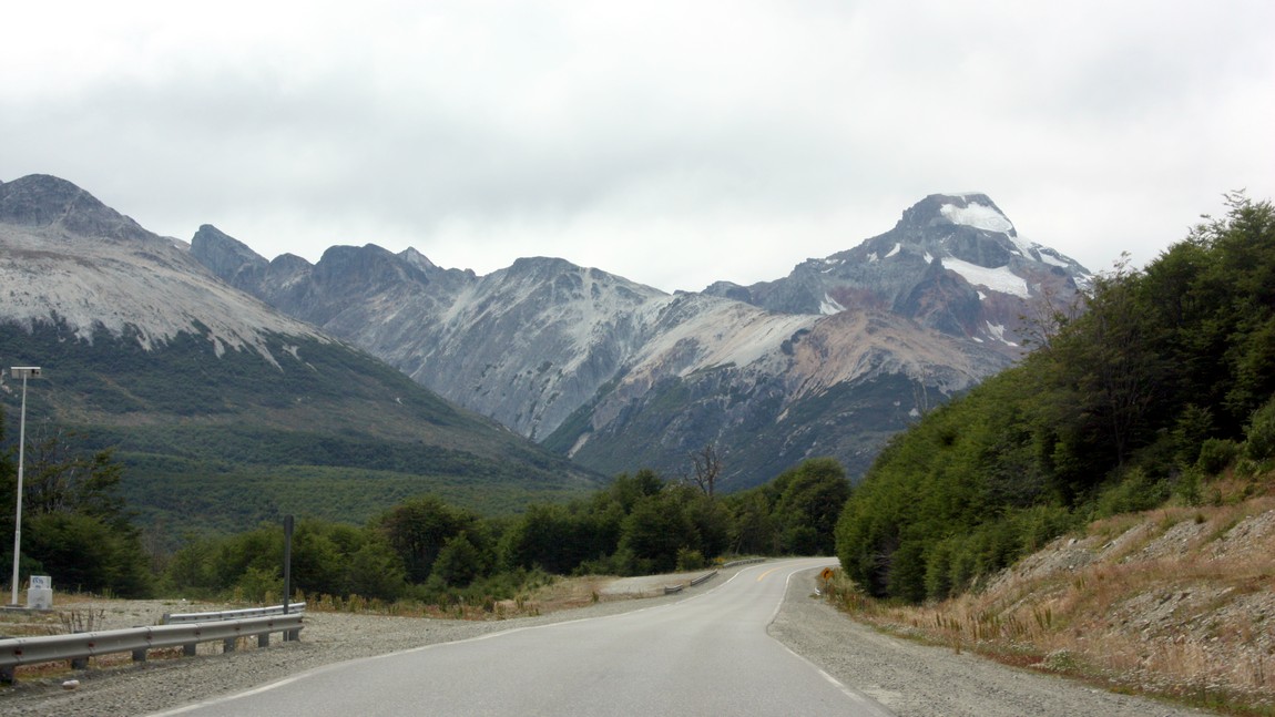 Ten miles out of Ushuaia
