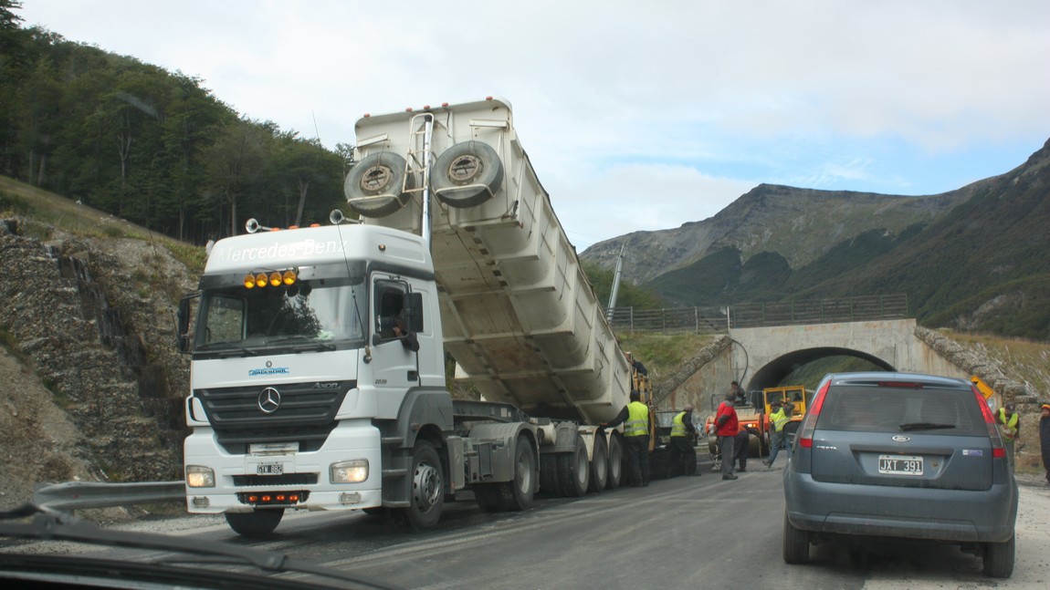 Road construction