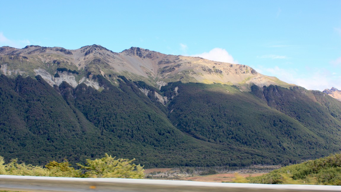 Thirty five miles from Ushuaia