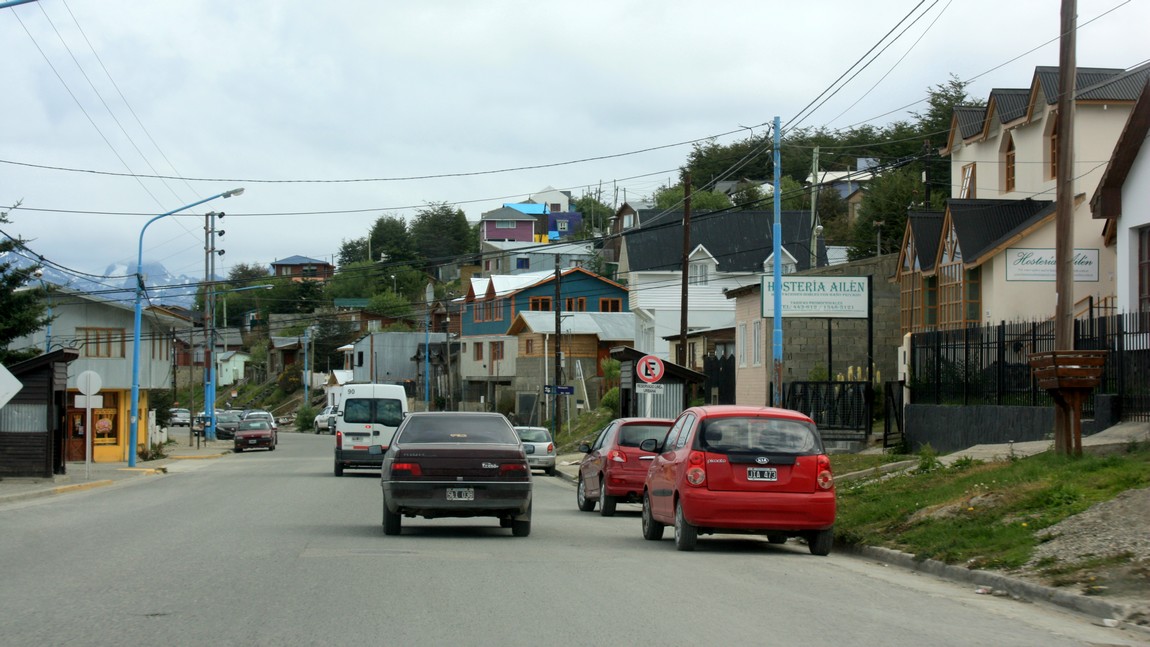 Western end of town