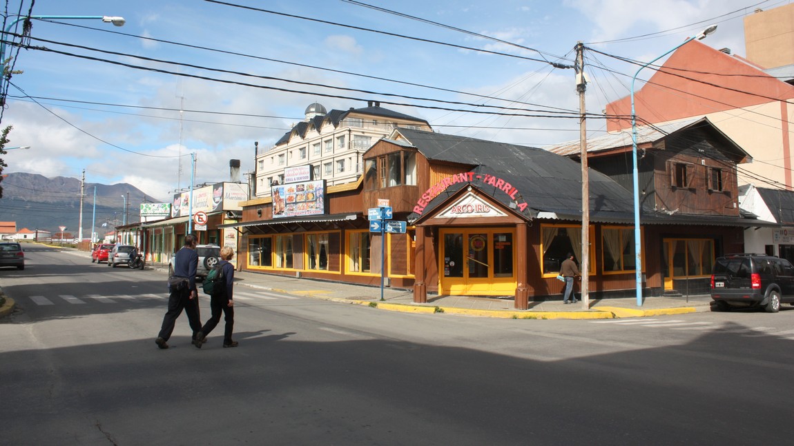 Walking in Ushuaia