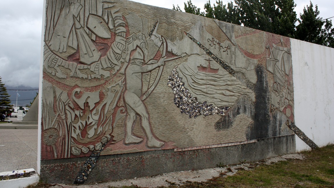 Artwork in Ushuaia