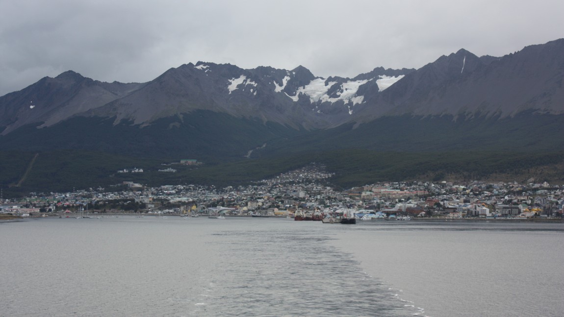 Looking back at Ushuaia