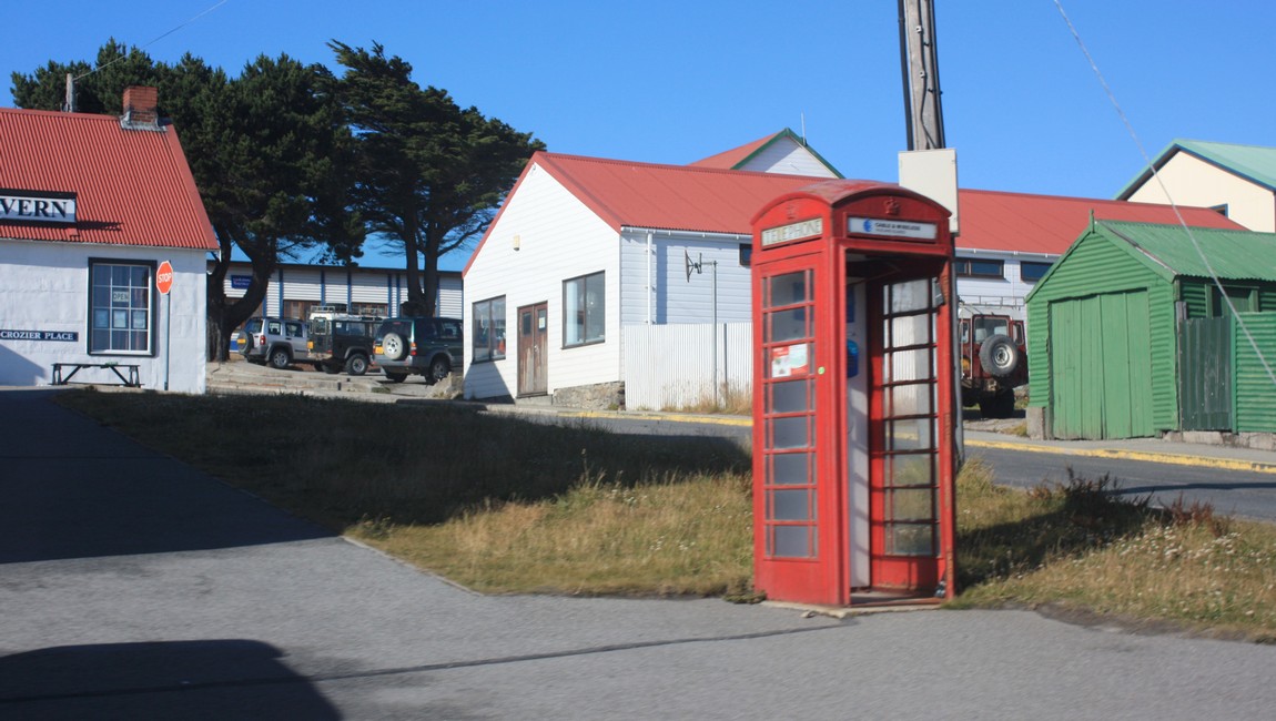 British phone booth