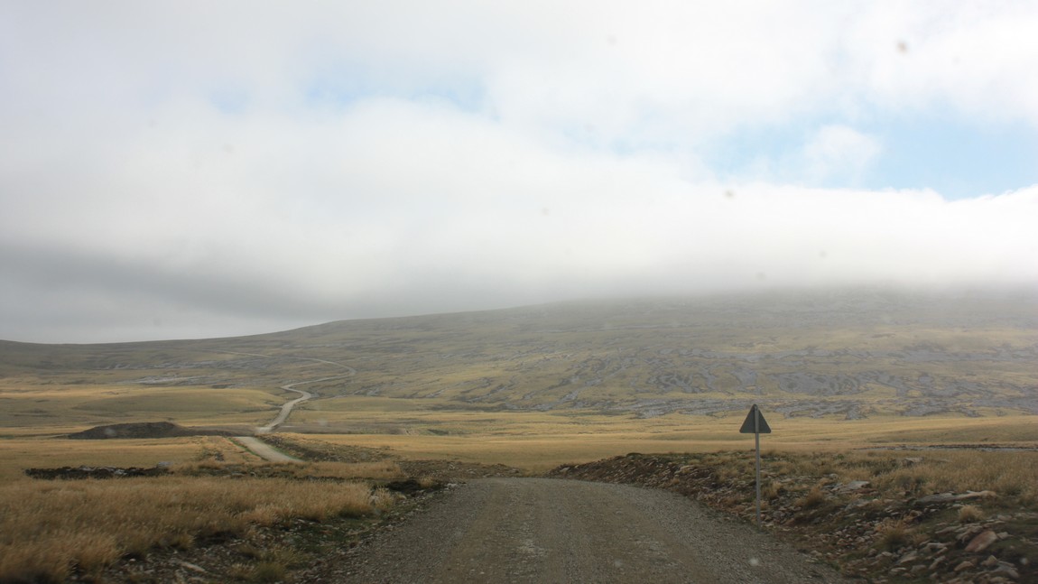Heading north toward Green Patch