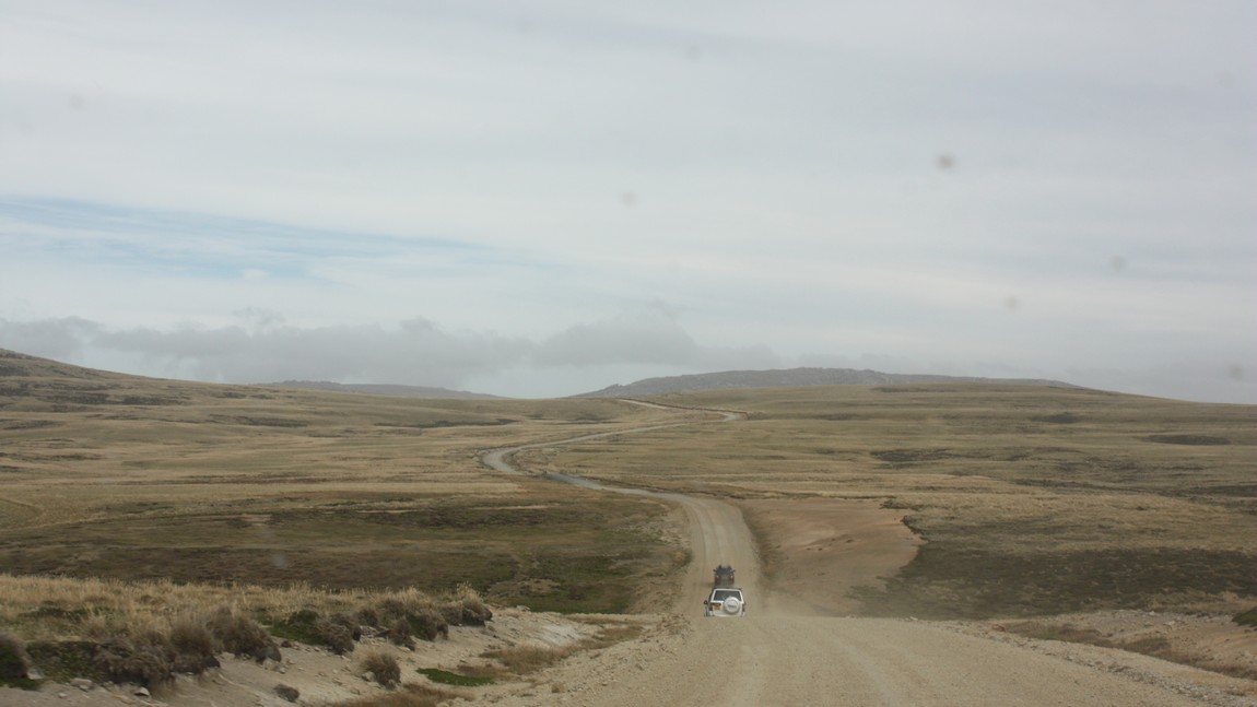Heading south near Green Patch